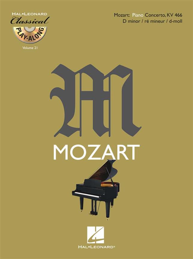 Piano Concerto, KV 466 - D minor / ré mineur / d-moll - Mozart pro klavír